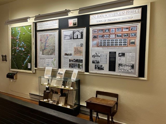 A display chronicles the saga of the Neversink-Hackledam project.